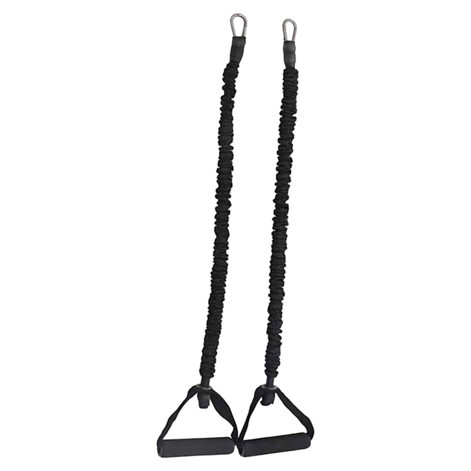 harayaa 2X Cuerdas de Tracción para Pilates Reformer, Correas de Ejercicio, Equipo de Entrenamiento Que Reemplaza Gimnasio, para Ejercicios de Gimnasio