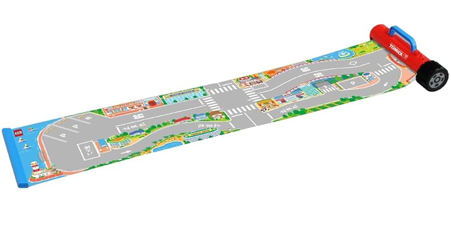 ミニカーマップ♡ Amazon.co.jp: トミカ くるくるマップ : おもちゃ