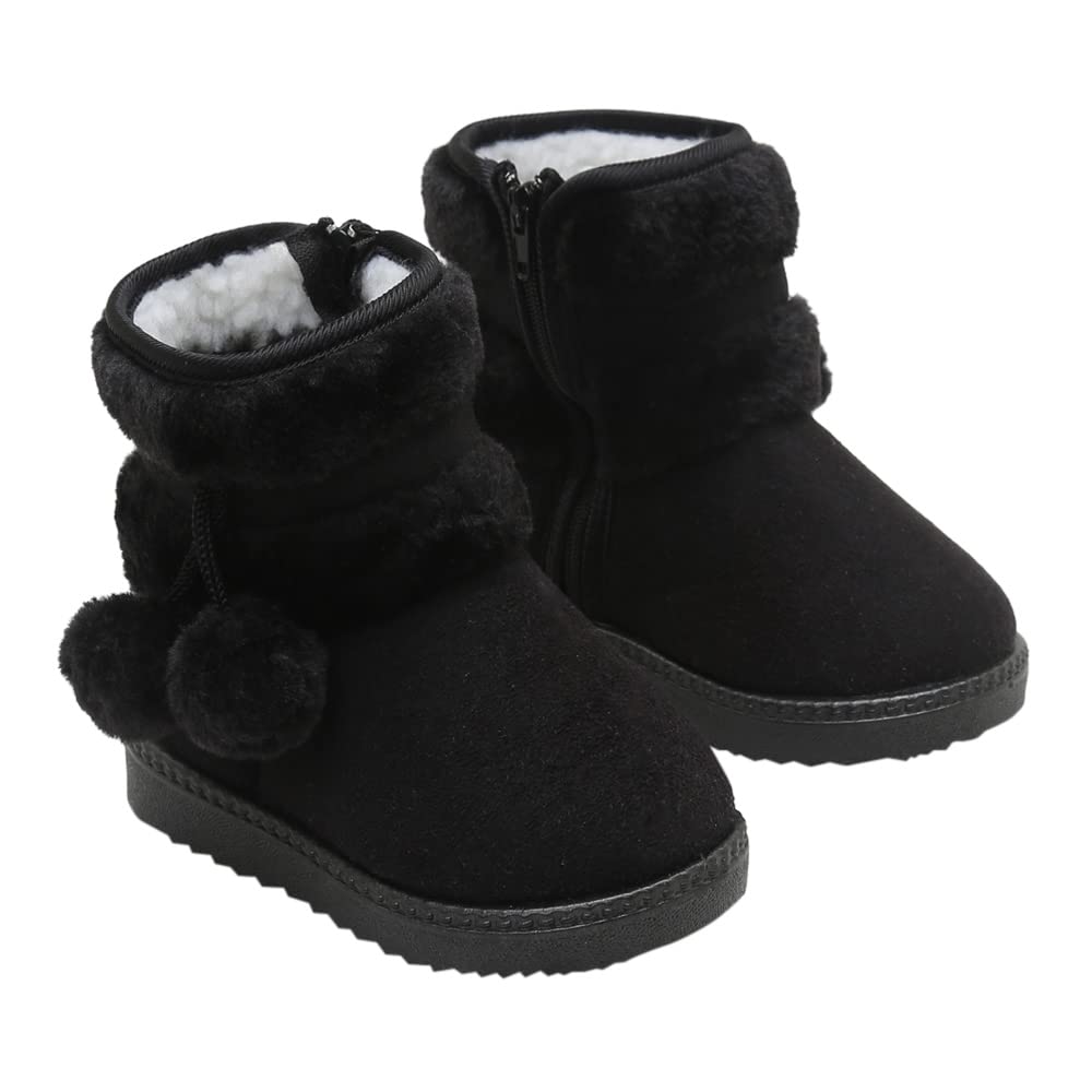 Hopscotch Girls TPR and Rubber Applique Solid Snow Boot in Black Color, UK:11 (YGS-3873459) (B0BS3VW7G1) Amazon Price History, Amazon Price Tracker