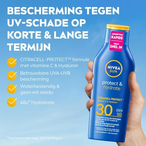 Nivea Sun Protect & Hydrate Zonnemelk SPF 30 – 400 ml - View 1
