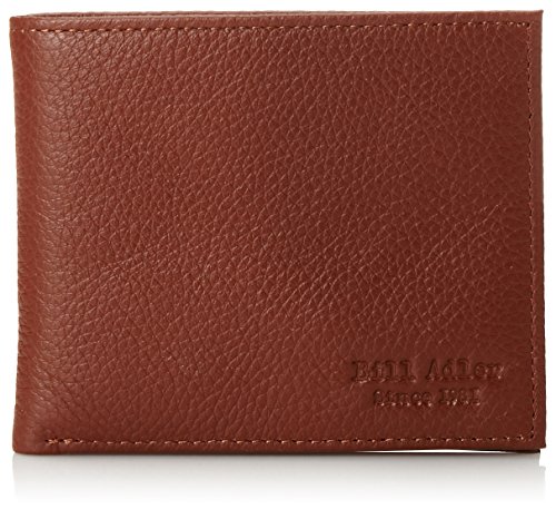 Bill Adler Men's Bridle Leather Billfold, Brown, One Size