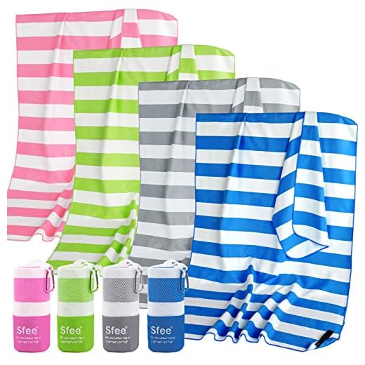 How to put a wet towel in luggage Sfee Quick Dry Microfiber Travel Towels