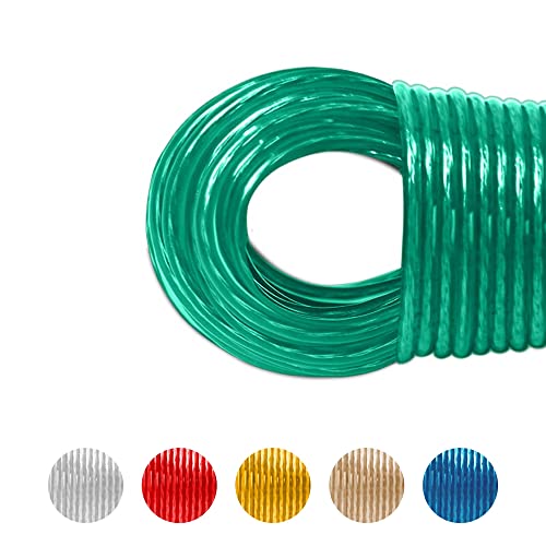 Corde à Linge de 35 mètres avec Noyau en Acier - Made in Holland - résistante aux intempéries et Extra Longue - pour la Maison et Le Camping - Extra Solide...