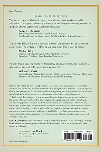 California School Law: Third Edition #TOP1