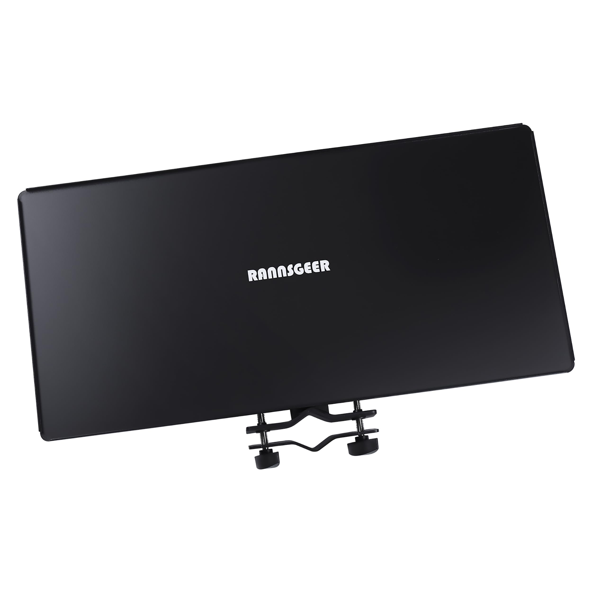 Rannsgeer Heavy Duty Steel Tray for Mobile TV Stand, TV Cart, Speaker Stand (10.8X22.5)