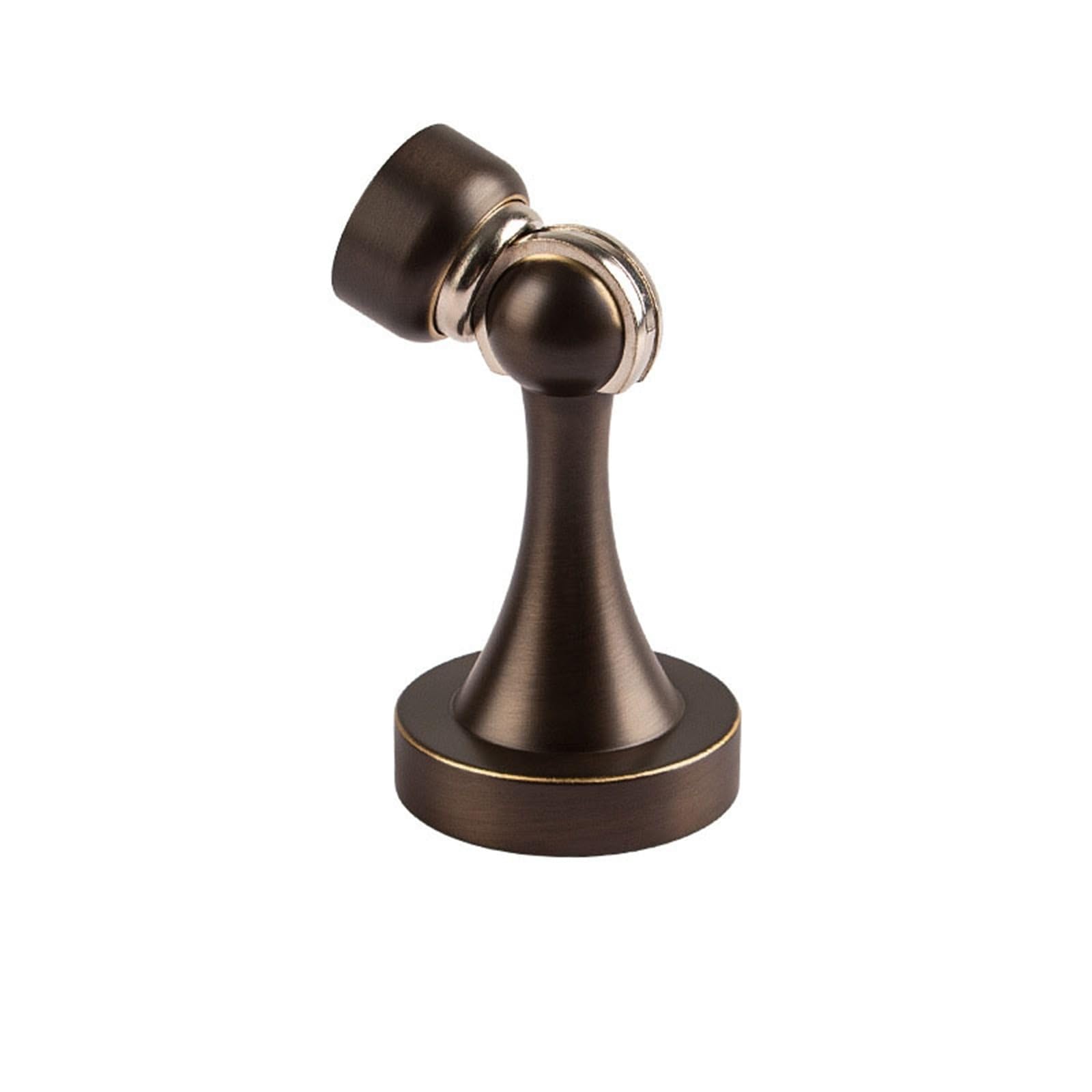 Luercher Color1 Door Stop Magnetic Door Stop Brass Heavy Duty Door Catch Drilling Doorstop With Screws Strong Doors Holder(Color1)