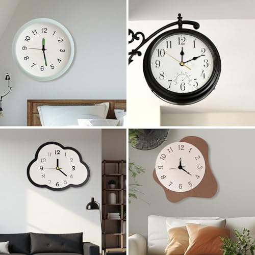 image for Toughwild 3PCS Clock Mechanism Kit, Quartz Clock Movement Replacement 