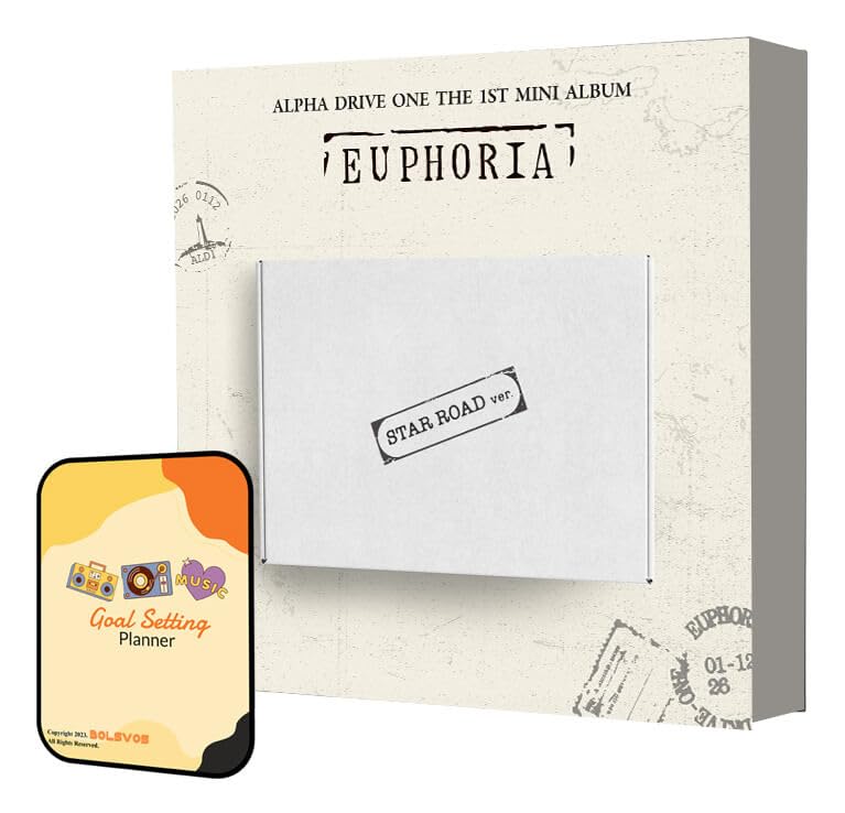EUPHORIA ALPHA DRIVE ONE [STAR ROAD ver.], l'album collector avec des cadeaux exclusifs BolsVos