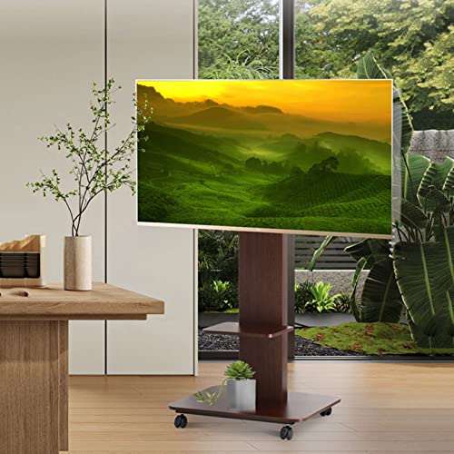 Soporte móvil para TV 32-65 pulgadas altura ajustable miniatura 1