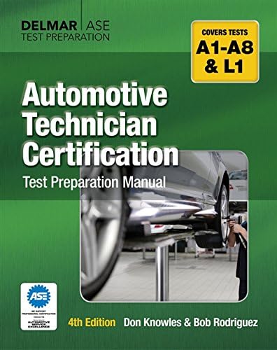 Automotive Technician Certification Test Preparation Manual Paperback – 30 May 2012