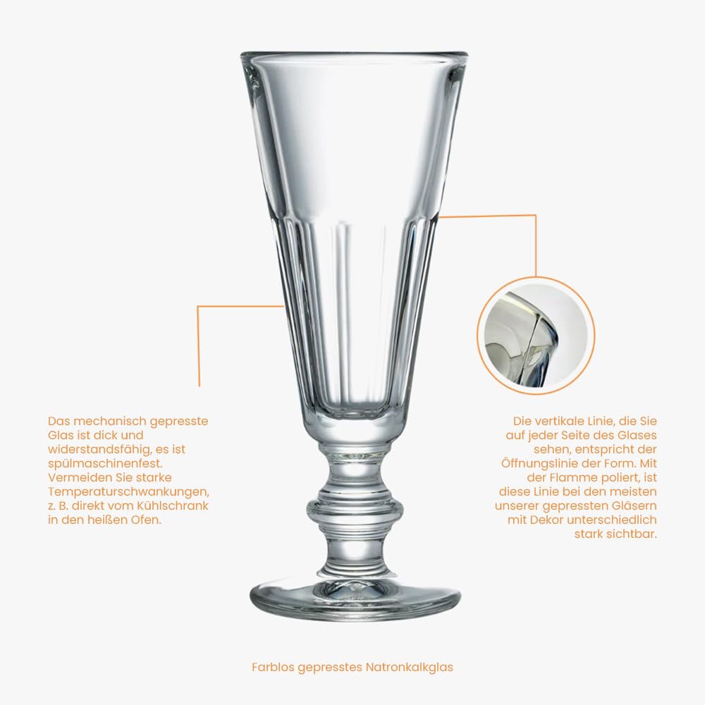 La Rochère Sektglas Perigord 160 ml - 6er Set