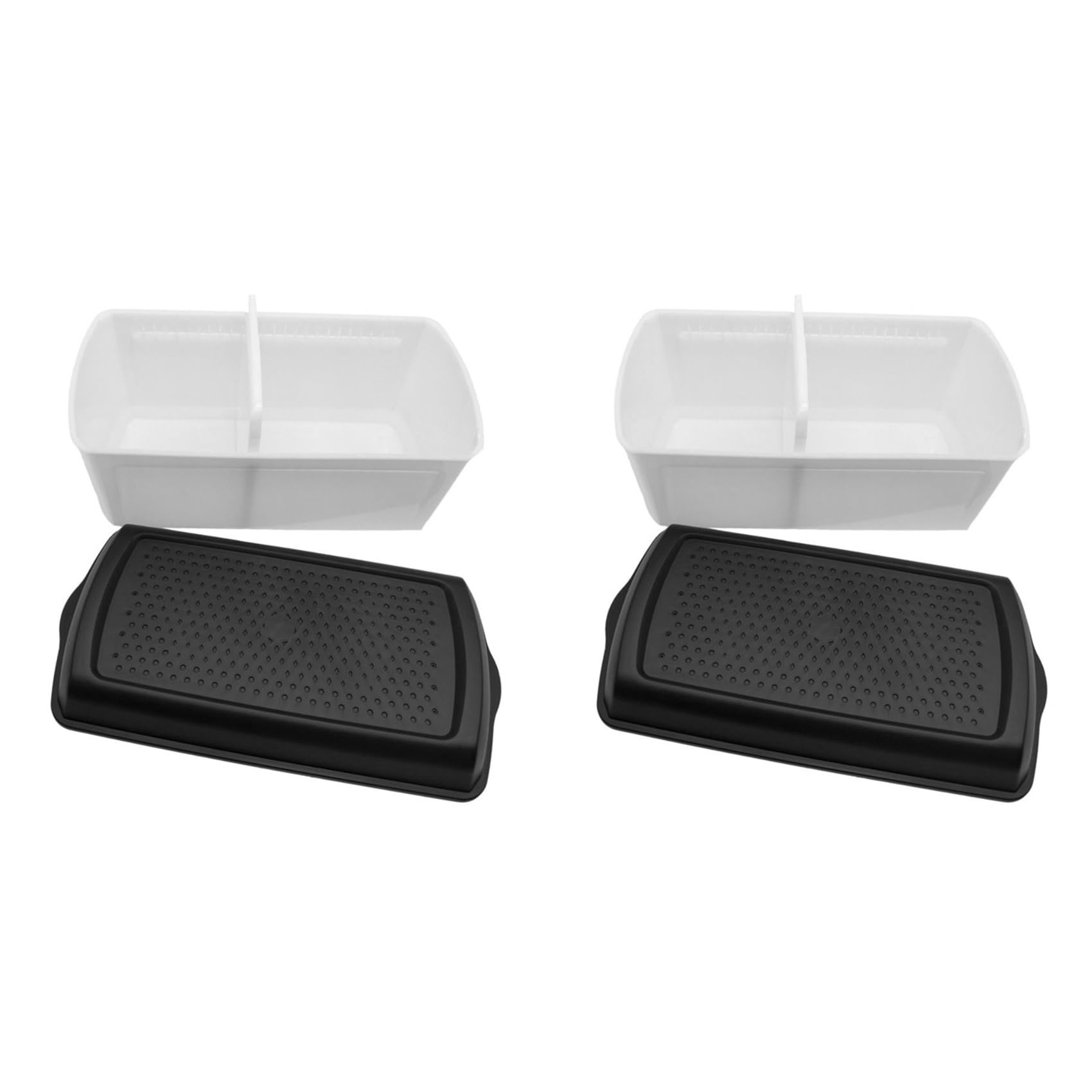 Vjsujehgy 2X Innovative Bread Bin Keeps Baked Goods Bread Bread Bin -Keeping Kitchen Storage Box