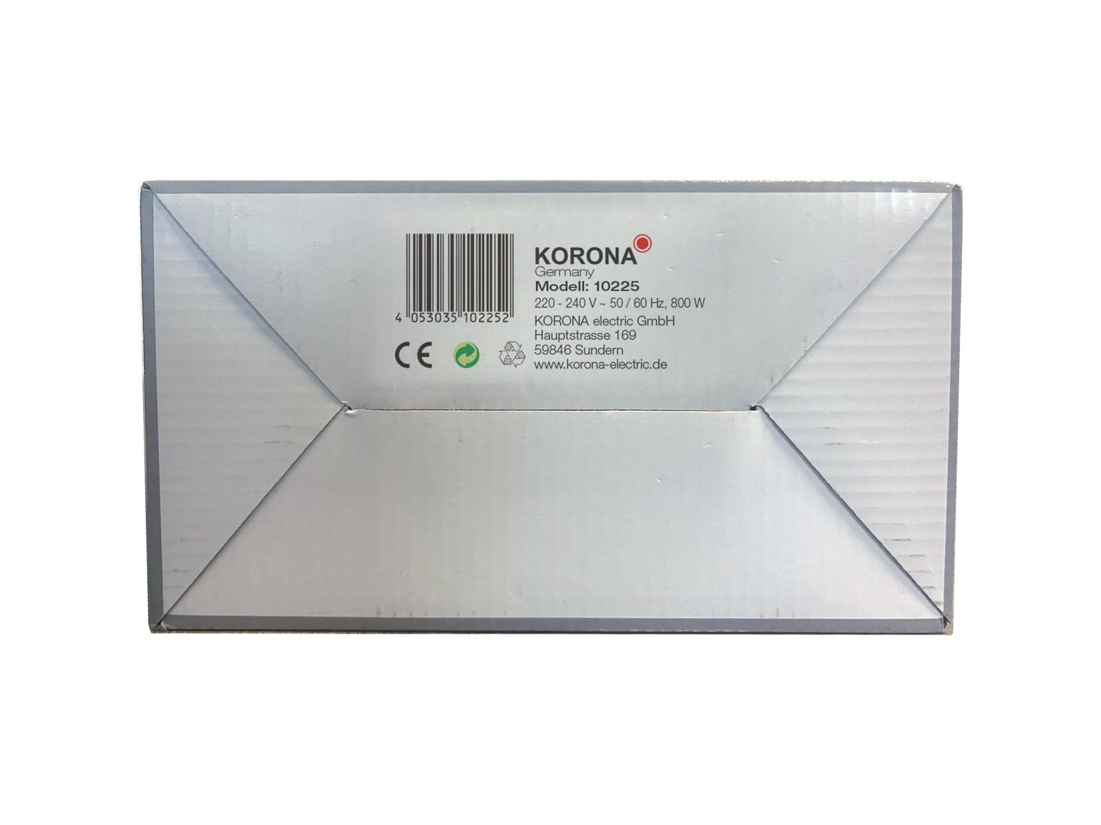 KORONA K10225 Cafetière Gris 1 L 800 W