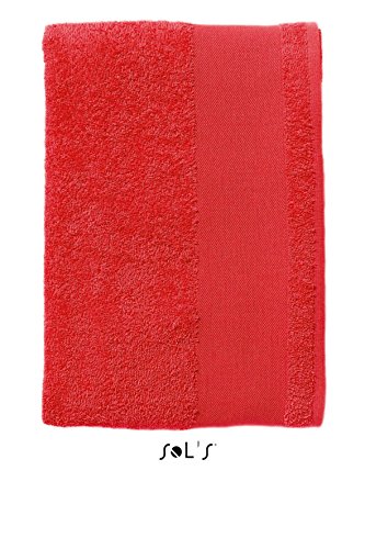 Drap de bain SOL'S Bayside idéal pour la plage et le sport en pur coton de 100 cm