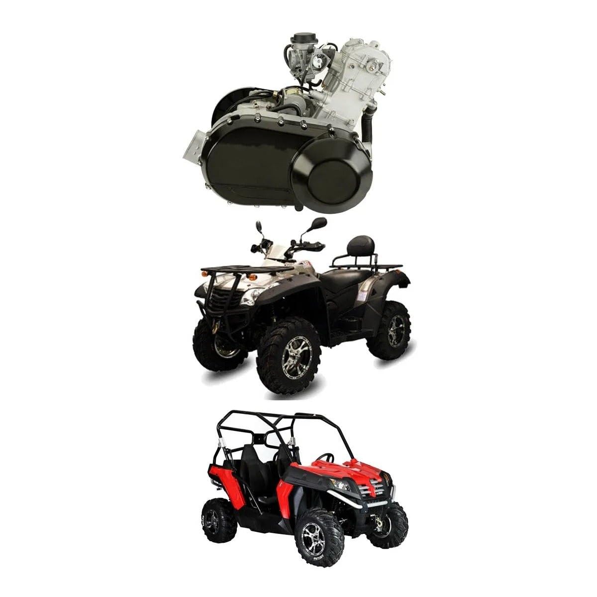 Cilindro Motosierra Kit De Juntas De 87,5 MM Y 23MM Para CF188 CF500 Para CFMOTO 500 ATV UTV 500cc Kit Pistón De Motor Anillos De Montaje Pistón | Only Piston Kit