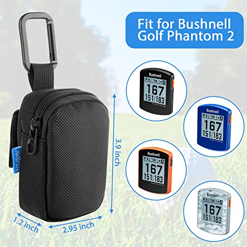 Xxerciz Case For Bushnell Golf Phantom 2, Golfbuddy Voice, Voice 2, Bushnell Neoghost And Garmin Approach G10, Golf Gps Protective Cover With Carabiner #TOP1
