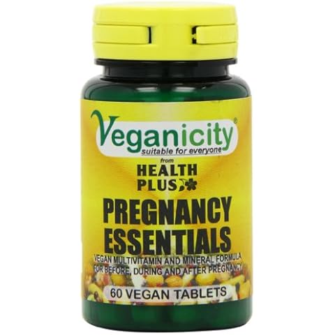 Veganicity Pregnancy Essentials Multivitamin Women's Health Supplement - Pack of 60 Tablets Cover