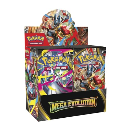 Pokemon TCG Mega Evolution - Caja de refuerzo de visualización no mejorada - ME01: Mega Evolution (MEG)