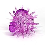 ZOOCRAFT Blown Glass Figurines Purple Puffer Fish Tiny Aquarium Miniature Handmade D?cor - Image 4