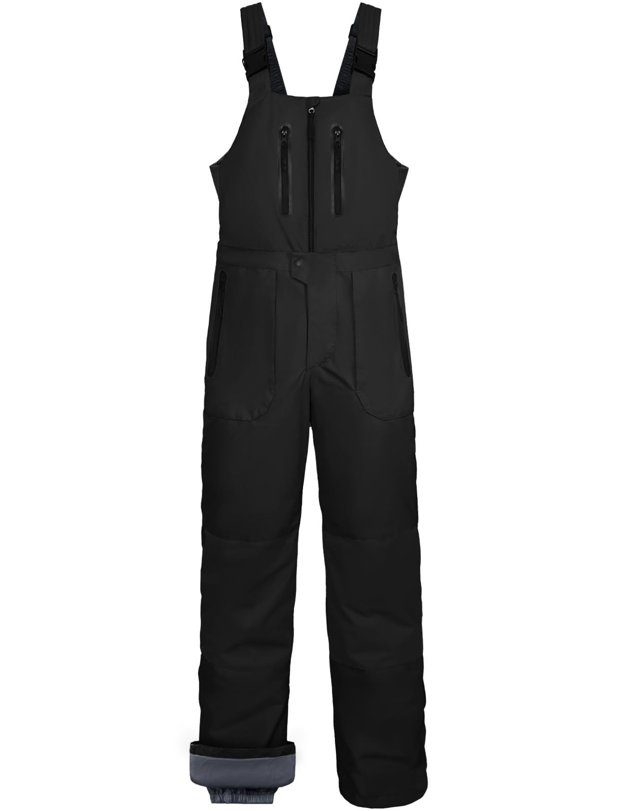 GEMYSE Herren Skihose Warm und Wasserdicht mit Verstellbaren Hosenträgern Winter-Snowboard-Latzhose