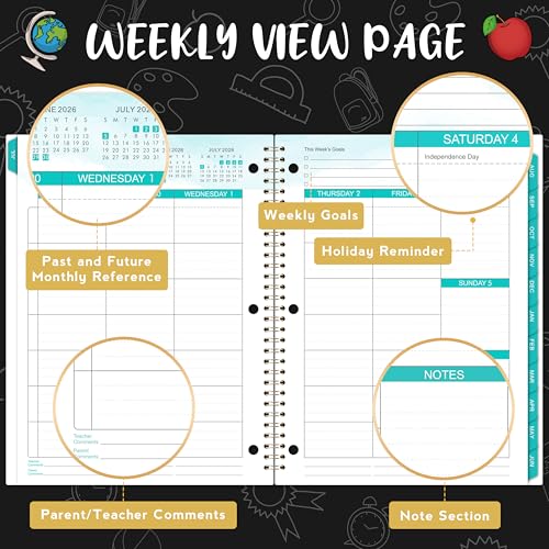 53% Off Student Planner 2026-2027 with Stickers & Tabs