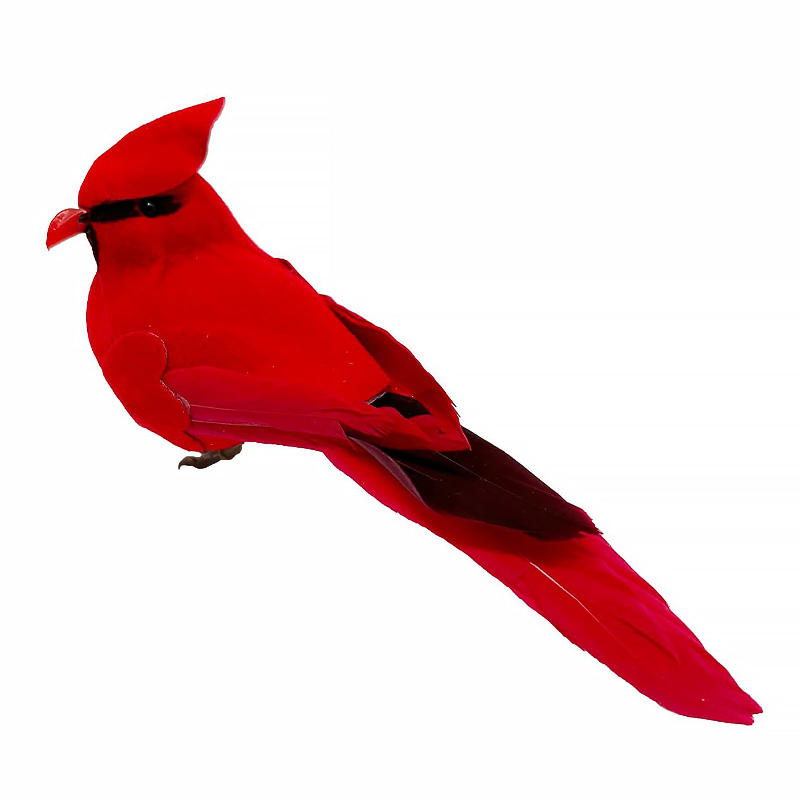 置物  Birds Red Cardinal Amazon.com: LWINGFLYER Red Cardinal Realistic Artificial