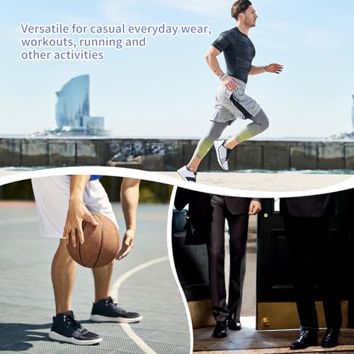 No Show Socks for Men Invisible Low Cut Ankle Socks with Non-Slip Silicone Stripes Seamless Toe 6 Pairs4