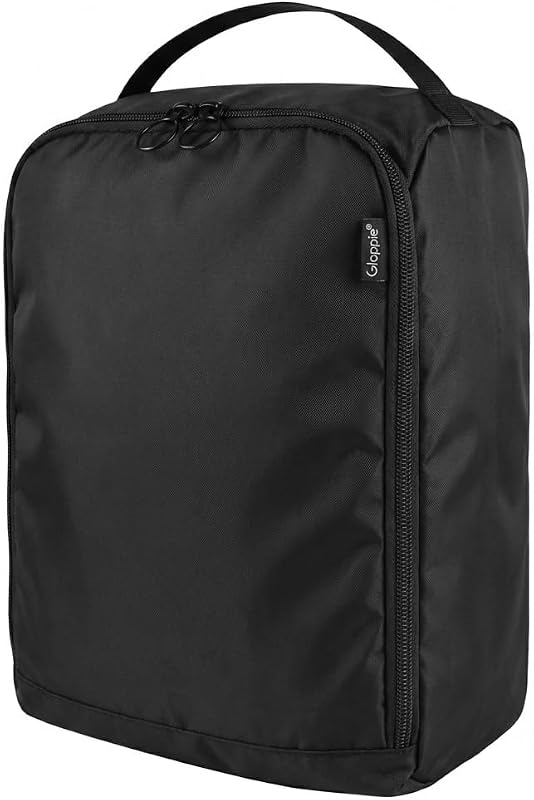 Shoe Bags for Travel - Portable Shoes Storage Bag, Shoe Pouch, Shoe Packing Cubes for Men Women - Classic Black