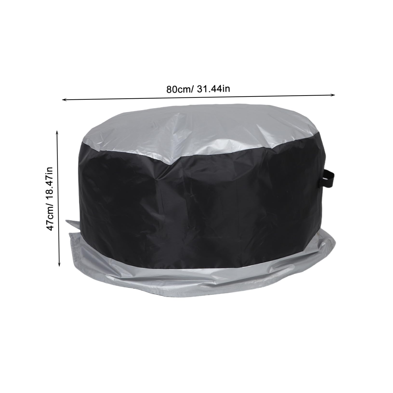 4 Pièces Housse Roue Secours Étanche Protection Pneu de Secours pour Voiture SUV Camping Camion Remorque