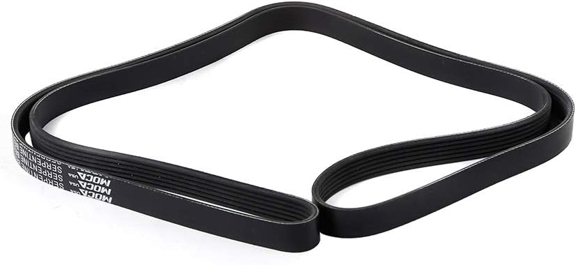 6PK2195 Serpentine Belt fit 13-14 for Subaru Legacy 2.5L/3.6L, 91-92 for Cadillac Fleetwood 4.9L, 97-00 for Ford Explorer 4L, 13-15 for Jaguar XF 2L/3L/5L, 98-01 for Mercury Mountaineer 4L