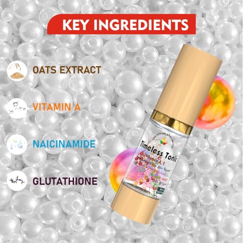 Image of Timeless Tonic Vitamin A, E - Rejuvenating & Firming | Enriched with Vitamin A & E | Reduces Fine Lines & Improves Skin Elasticity | For All Skin Types | 20ml