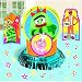 Hip and Hop Yo Gabba Table Decorating Kit Birthday Party Decorations, 12-1/2", Multi