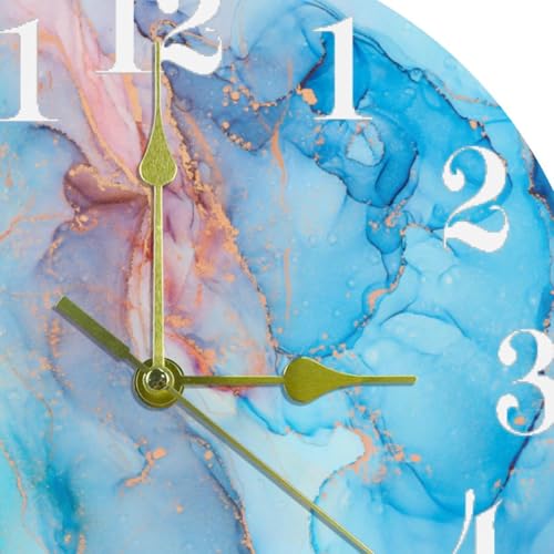 Horloge murale à quartz sans tic-tac de haute précision à piles - 7