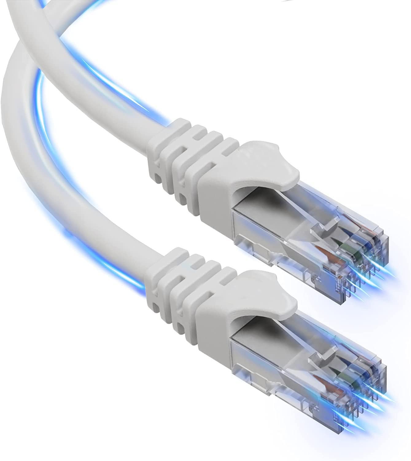 1 Meter CAT5 RJ45 Ethernet Patch Cable/LAN/Router Cable Ultra Hi-Speed Gigabit Upto 1000Mbps with Heavy Duty Gold Plated Connectors, Waterproof and Durable (1m) (B0BNVPDHJ8) Amazon Price History, Amazon Price Tracker