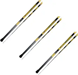 Kit 3 Varas Pesca Telescopica Bamboo 2105 2,10m Marine Sports