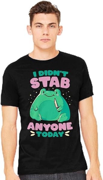 TeeFury - I Didnt Stab Anyone Today - Mens Animal, T-Shirt