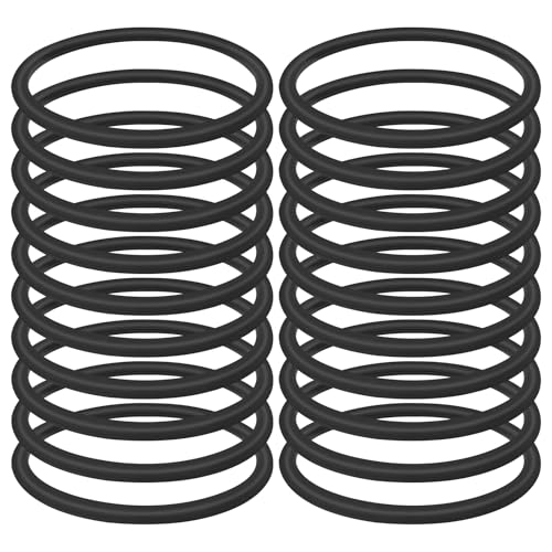 Image of Vacuum Belt, 20 Pack Belt 30563B Round Vacuum Cleaner Belts Upright Vacuum Belt Compatible with Sanitaire Eureka Vacuum Cleaner, Style RD, SC679K C2094 Belt