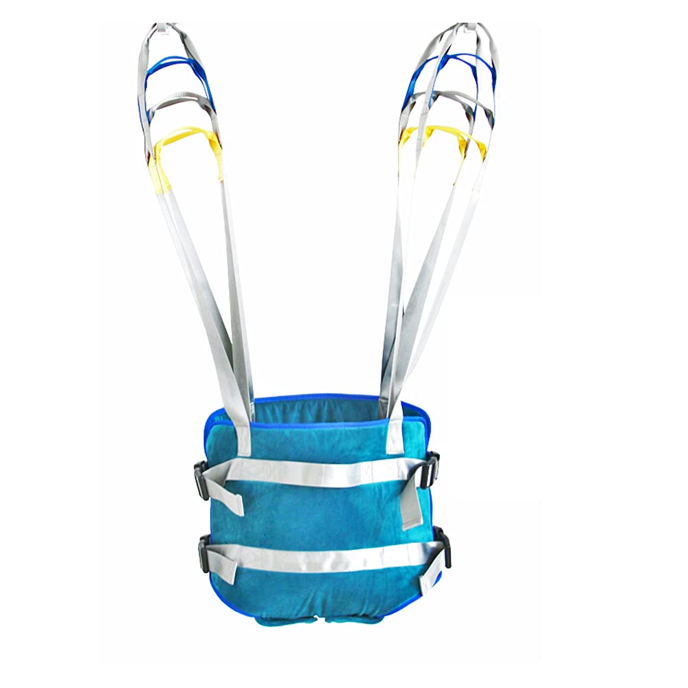 Cinturón de marcha médico, cabestrillo de pierna dividida, para ancianos y discapacitados, arnés de elevación de cuerpo completo para pacientes, ayuda para caminar y estar de pie, portador para