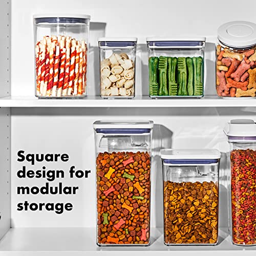 Image of OXO Good Grips Pet POP Container - 2.8 Qt /2.6 L |Ideal for up to 3lbs of Dog Food or 2lbs of Cat Food | Airtight Dog and Cat Food Storage Container | BPA Free