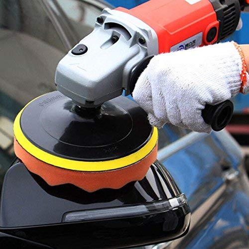 Parasite Soften Tablet Polishing Sponge Buffer Pad Car Cleaning Equipments - 18pcs 3 Inch Polishing Sponge Buffer Pad Drill Adapter Kit Polishing Kit Set Car Auto - Diggings -1Pcs