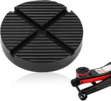 Rubber Floor Jack Extension,Increase Friction and Stability of Jack Pads for Floor Jack,Universal Floor Jack Pad/Bottle Jack Pad Car Accessories for Most Jack Stands 3 Ton