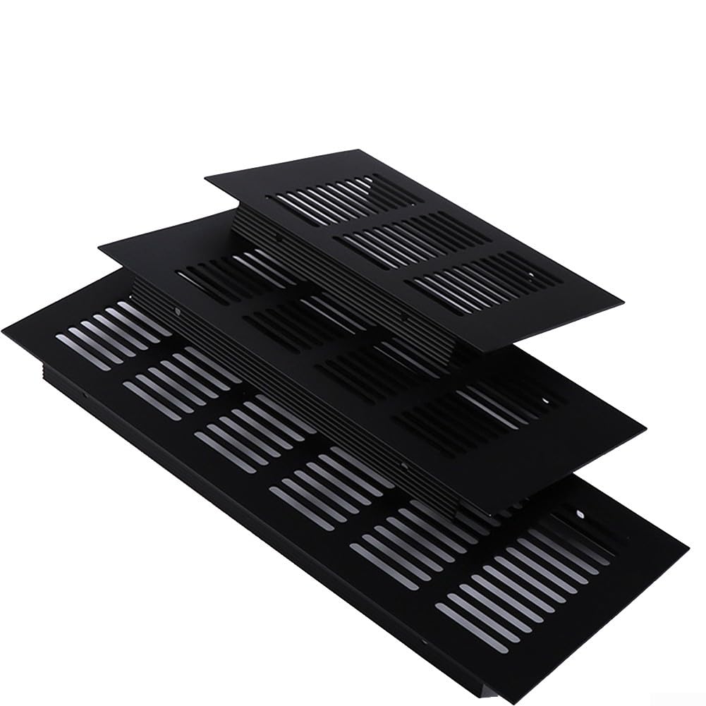 Grille D’Aération Aluminium Réglable 150x250 Mm – Ventilation Armoire, Meuble, Salle De Bain - 9