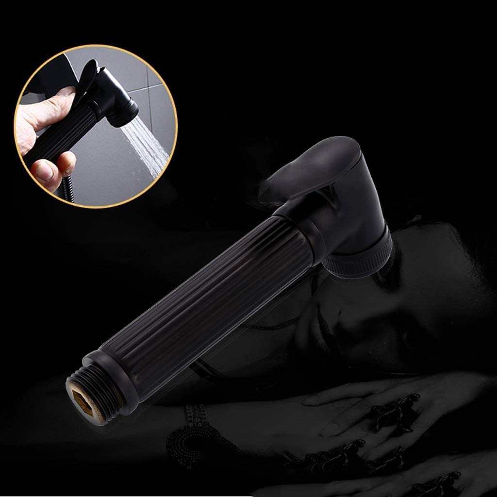 Juego de Grifo Mezclador de latón con inversor de caída de Lluvia y Rosa Negra para baño Antiguo, Kit de Sistema de válvula de Brazo de Ducha de Mano