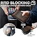 furid Genuine Leather Wallet for Men: Slim RFID Minimalist Wallets with Money Clip - Smart Pop Up Credit Card Holder for Front Pocket - Gifts for Husband Father on Birthday Anniversary