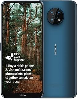 Nokia G50 5G Smartphone with 6.82" HD+ Display, Android 11, 4GB RAM/64GB ROM, 5000 mAh Battery, 48MP Triple Camera, 18W Quick Charging Compatible, Video Selfie Stabilisation - Blue