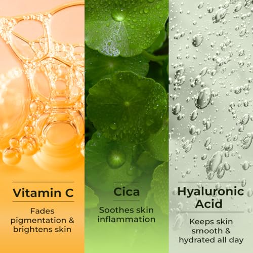 Image of XYST Glow Facial Skincare Kit Pack of 3 | 10% Vitamin C & Hyaluronic Acid | Reduces Tanning & Pigmentation | Brightens & Adds Radiance | All skin type