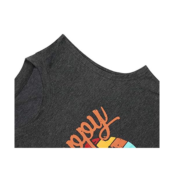 UNIQUEONE-Tank-Tops-for-Women-Happy-Camper-Tank-Top-Sleeveless-Graphic-Tee-Shirts-Loose-Fit-Vest-Tees UNIQUEONE Tank Tops for Women Happy Camper Tank Top Sleeveless Graphic Tee Shirts Loose Fit Vest Tees Dark Grey