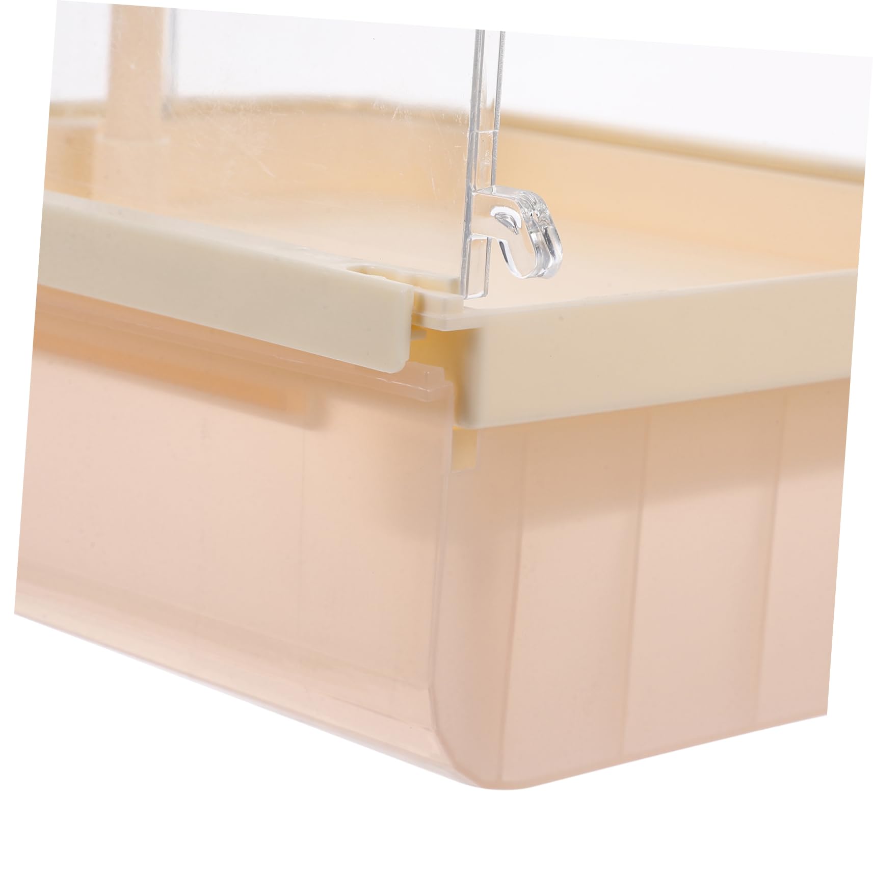 TOYANDONA Vasca da Bagno Automatica per Pappagalli, in ABS, da Esterno per Gabbia, Ambiente Confortevole, Installazione Facile