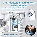 Wydajny Odkurzacz Do Paznokci, Elektryczny Odkurzacz Do Paznokci, Odkurzacz Do Paznokci, Narzędzia Do Manicure, Profesjonalny Odkurzacz Do Paznokci żelowych 35000 Obr./Min