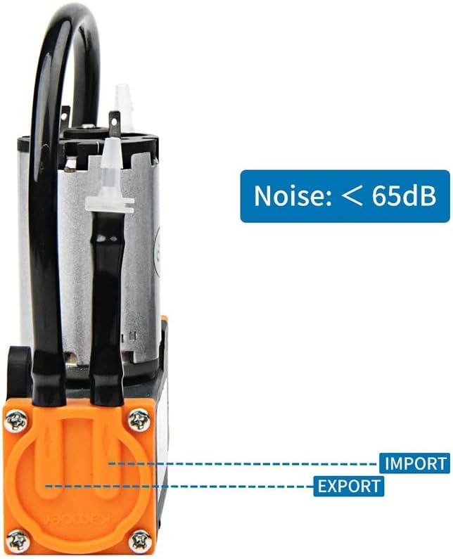 Import and Export ports on the KVP8 pump